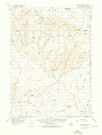 Download a high-resolution, GPS-compatible USGS topo map for Davis Mountain, ID (1976 edition)