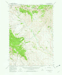 Download a high-resolution, GPS-compatible USGS topo map for Edie Ranch, ID (1961 edition)