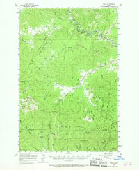 Download a high-resolution, GPS-compatible USGS topo map for Emida, ID (1968 edition)