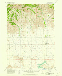 Download a high-resolution, GPS-compatible USGS topo map for Fairfield, ID (1958 edition)