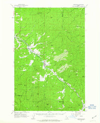 Download a high-resolution, GPS-compatible USGS topo map for Fernwood, ID (1963 edition)