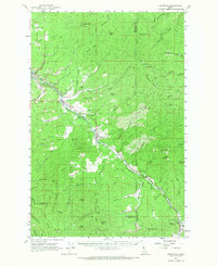 Download a high-resolution, GPS-compatible USGS topo map for Fernwood, ID (1968 edition)