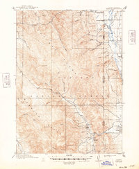 1915 Map of Auburn, WY, 1948 Print