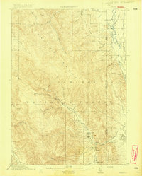 1915 Map of Auburn, WY