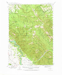 1943 Map of Madison County, ID, 1968 Print