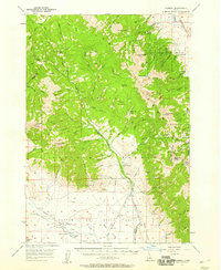 Download a high-resolution, GPS-compatible USGS topo map for Gilmore, ID (1958 edition)