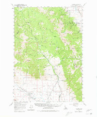 Download a high-resolution, GPS-compatible USGS topo map for Gilmore, ID (1980 edition)