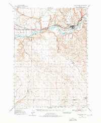 preview thumbnail of historical topo map of Glenns Ferry, Elmore County, ID in 1948