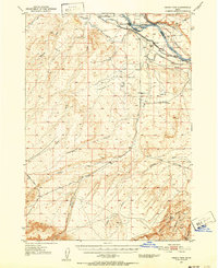 Download a high-resolution, GPS-compatible USGS topo map for Grand View, ID (1952 edition)