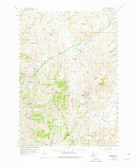 preview thumbnail of historical topo map of Butte County, ID in 1960