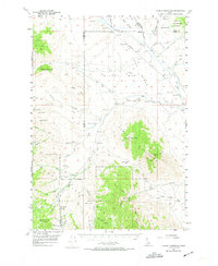 Download a high-resolution, GPS-compatible USGS topo map for Hawley Mountain, ID (1974 edition)
