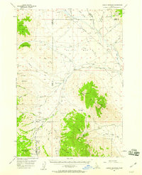 Download a high-resolution, GPS-compatible USGS topo map for Hawley Mountain, ID (1959 edition)