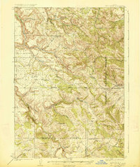 1926 Map of Hell Creek