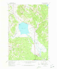 Download a high-resolution, GPS-compatible USGS topo map for Henrys Lake, ID (1980 edition)