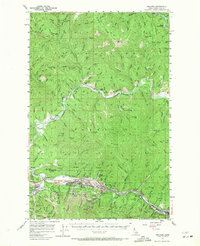 Download a high-resolution, GPS-compatible USGS topo map for Kellogg, ID (1971 edition)