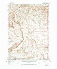 Download a high-resolution, GPS-compatible USGS topo map for King Hill, ID (1973 edition)