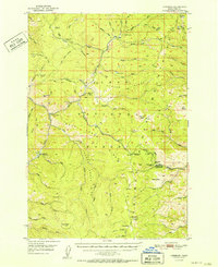 preview thumbnail of historical topo map of Lemhi County, ID in 1951