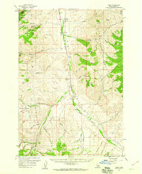 Download a high-resolution, GPS-compatible USGS topo map for Lemhi, ID (1960 edition)