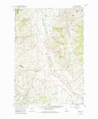 Download a high-resolution, GPS-compatible USGS topo map for Lemhi, ID (1964 edition)
