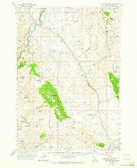 Download a high-resolution, GPS-compatible USGS topo map for Lone Pine Peak, ID (1965 edition)