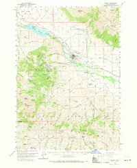 Download a high-resolution, GPS-compatible USGS topo map for Mackay, ID (1971 edition)
