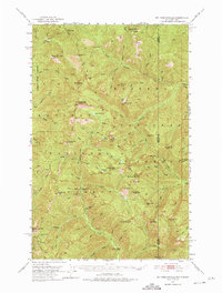 Download a high-resolution, GPS-compatible USGS topo map for Mt Pend Oreille, ID (1957 edition)