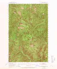 Download a high-resolution, GPS-compatible USGS topo map for Mt Pend Oreille, ID (1966 edition)