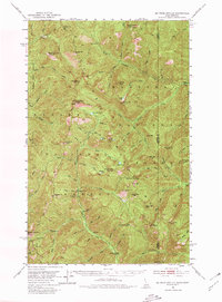 Download a high-resolution, GPS-compatible USGS topo map for Mt Pend Oreille, ID (1980 edition)