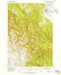Download a high-resolution, GPS-compatible USGS topo map for New Meadows, ID (1956 edition)