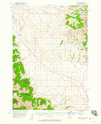 Download a high-resolution, GPS-compatible USGS topo map for Nicholia, ID (1960 edition)