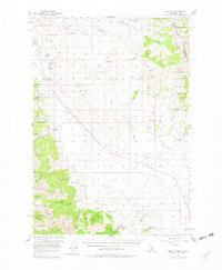 Download a high-resolution, GPS-compatible USGS topo map for Nicholia, ID (1982 edition)