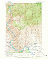 Download a high-resolution, GPS-compatible USGS topo map for Olds Ferry, ID (1965 edition)