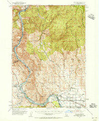 Download a high-resolution, GPS-compatible USGS topo map for Olds Ferry, ID (1956 edition)