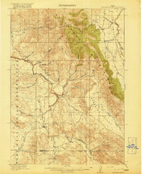 1918 Map of Bingham County, ID