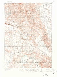 Download a high-resolution, GPS-compatible USGS topo map for Paradise Valley, ID (1949 edition)