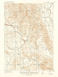 1918 Map of Bingham County, ID, 1949 Print