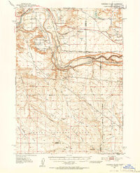Download a high-resolution, GPS-compatible USGS topo map for Pasadena Valley, ID (1952 edition)