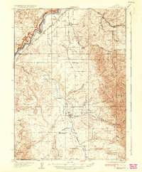 Download a high-resolution, GPS-compatible USGS topo map for Rockland, ID (1937 edition)