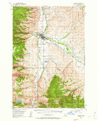 Download a high-resolution, GPS-compatible USGS topo map for Salmon, ID (1962 edition)