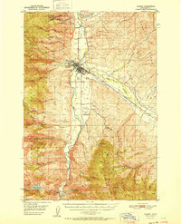 Download a high-resolution, GPS-compatible USGS topo map for Salmon, ID (1951 edition)