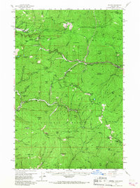 Download a high-resolution, GPS-compatible USGS topo map for Saltese, ID (1967 edition)