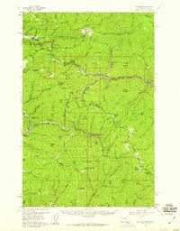 Download a high-resolution, GPS-compatible USGS topo map for Saltese, ID (1959 edition)