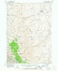 Download a high-resolution, GPS-compatible USGS topo map for Silver City, ID (1968 edition)