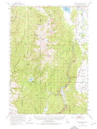 Download a high-resolution, GPS-compatible USGS topo map for Smiths Ferry, ID (1976 edition)