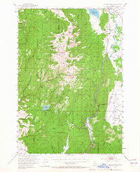 Download a high-resolution, GPS-compatible USGS topo map for Smiths Ferry, ID (1965 edition)
