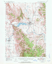 Download a high-resolution, GPS-compatible USGS topo map for Soda Springs, ID (1971 edition)