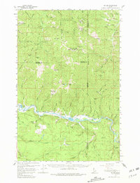 Download a high-resolution, GPS-compatible USGS topo map for St Joe, ID (1981 edition)