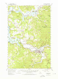 Download a high-resolution, GPS-compatible USGS topo map for St Maries, ID (1976 edition)