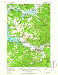 Download a high-resolution, GPS-compatible USGS topo map for St Maries, ID (1966 edition)