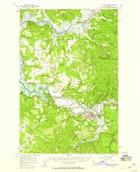 Download a high-resolution, GPS-compatible USGS topo map for St Maries, ID (1958 edition)